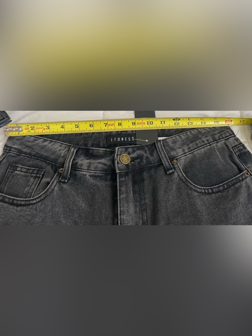 Lioness Washed Onyx Wide Jeans - Picture 7 of 7